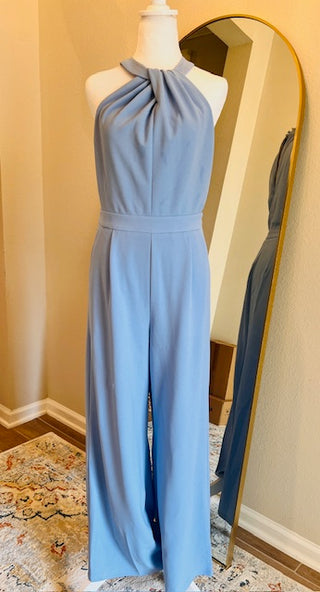 Classic in Chambray Halter Jumpsuit