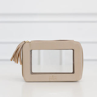 Hollis Nude Clear Toiletry Bag