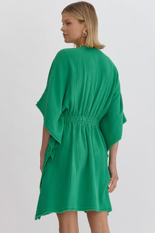 Emerald Goddess Coverup/Dress