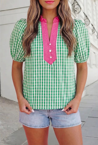 Pink Petals & Gingham