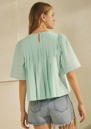 Hadley Pleat Blouse