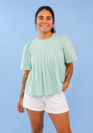 Hadley Pleat Blouse