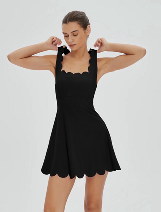 Sylvie Active Dress in Black