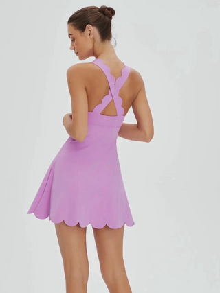 Sylvie Active Dress in Lavender